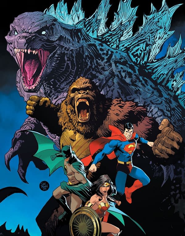 DC Announces Justice League vs Godzilla vs Kong at San Diego Comic-Con