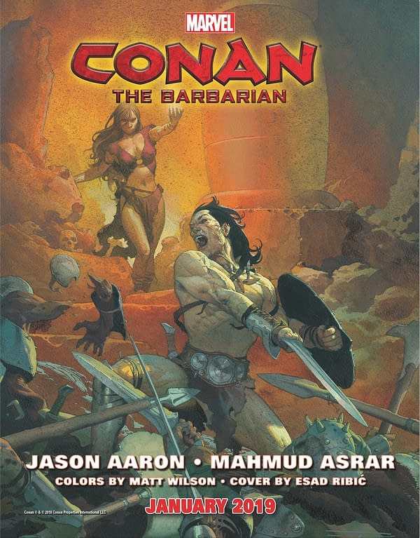 Marvel to Publish 3 Ongoing Conan Comics &#8211; The Barbarian, Savage Sword Of and Age Of&#8230;