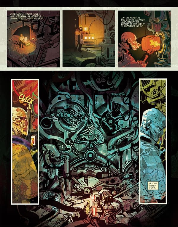 Interior preview page from SHIFT MIKE DEL MUNDO COVER