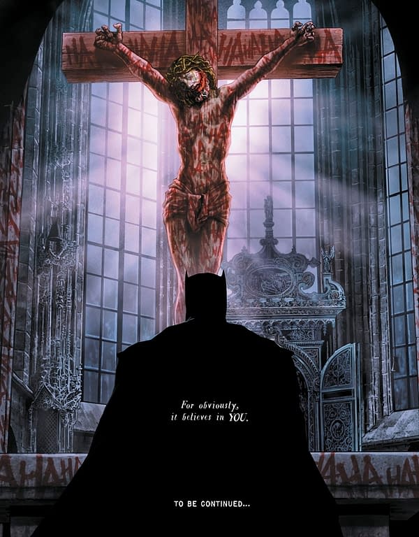 The Blasphemy of Batman: Damned #1 (Final Page Spoilers)