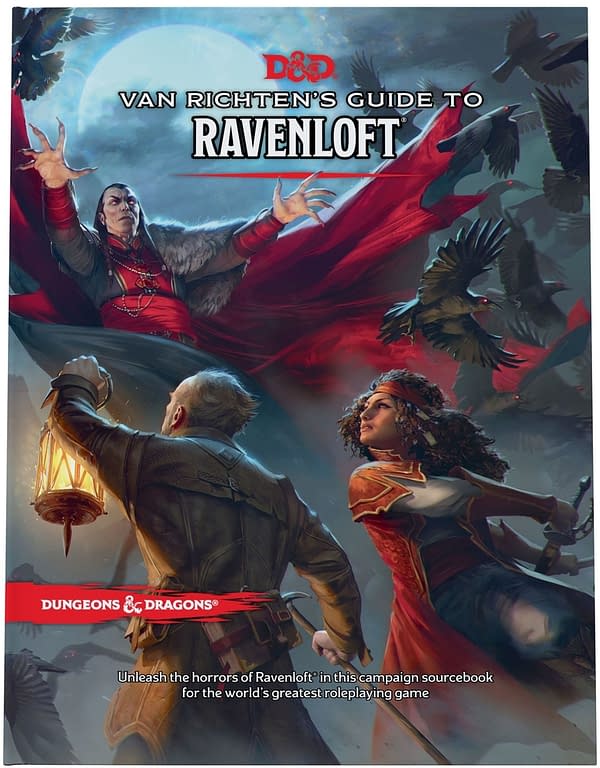 A look at the front cover to Van Richten's Guide To Ravenloft, courtesy of Wizards of the Coast.