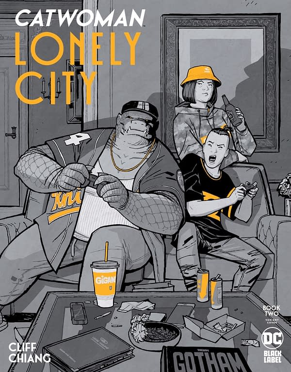 Cover image for CATWOMAN LONELY CITY #2 (OF 4) CVR B CLIFF CHIANG VAR (MR)