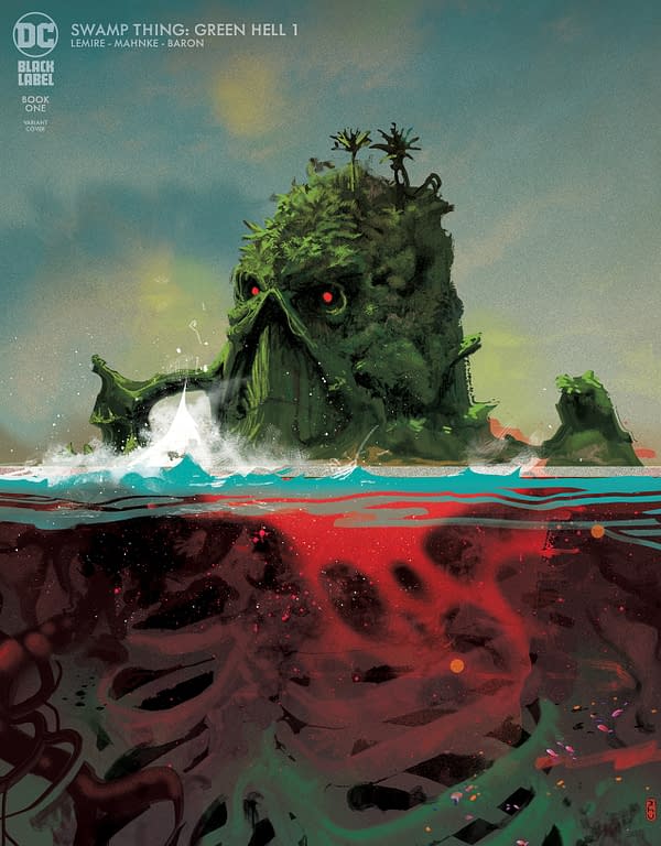 Cover image for SWAMP THING GREEN HELL #1 (OF 3) CVR B CHRISTIAN WARD VAR (MR)