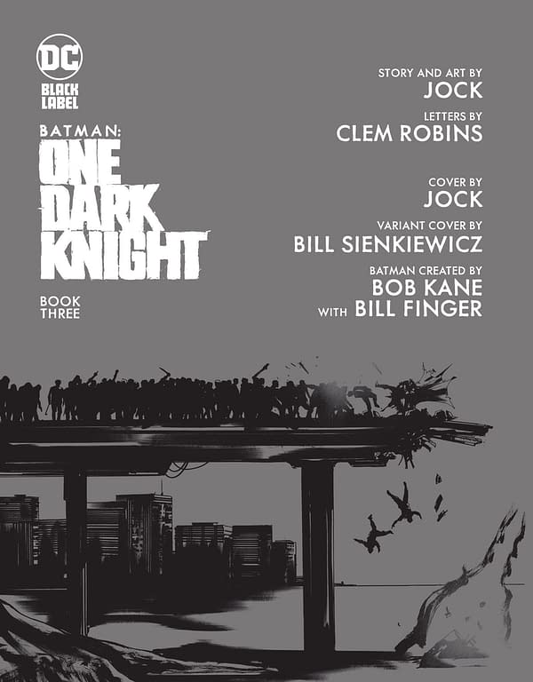 Interior preview page from Batman: One Dark Knight #3