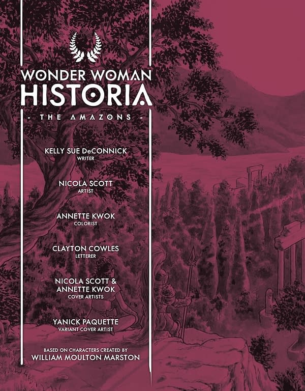 Interior preview page from Wonder Woman Historia: The Amazons #3