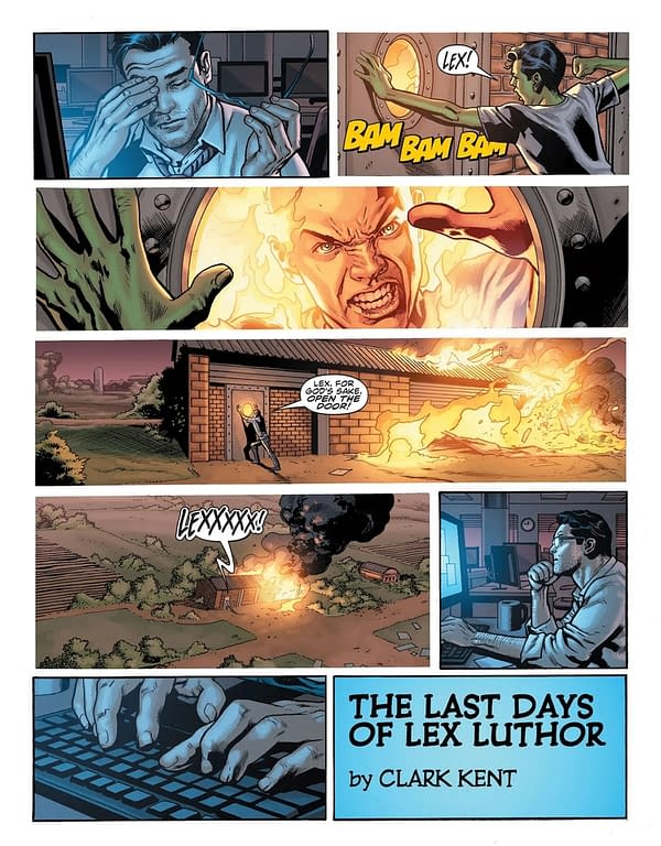 Interior preview page from Superman: The Last Days of Lex Luthor #1