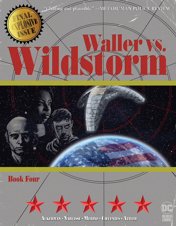 Cover image for Waller vs. Wildstorm #4