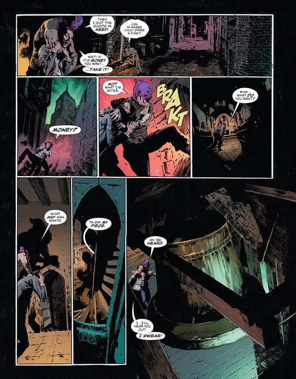 Interior preview page from The Bat-Man: Second Knight #1