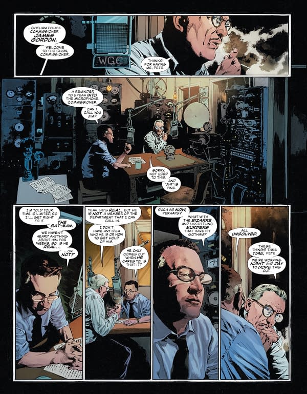 Interior preview page from The Bat-Man: Second Knight #1