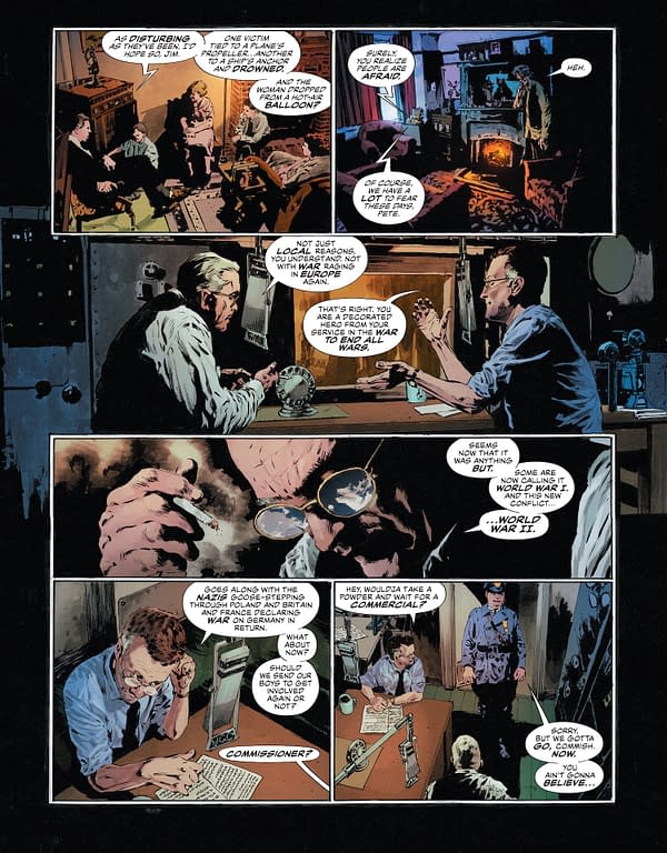 Interior preview page from The Bat-Man: Second Knight #1