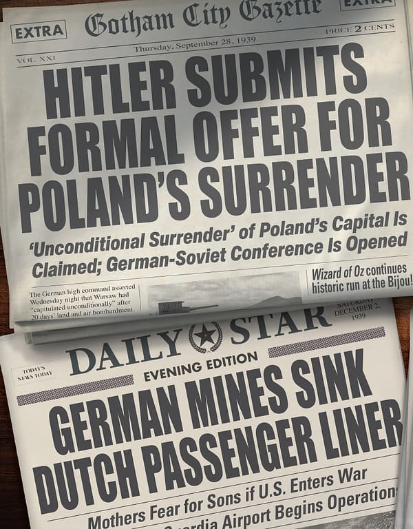 Interior preview page from The Bat-Man: Second Knight #2