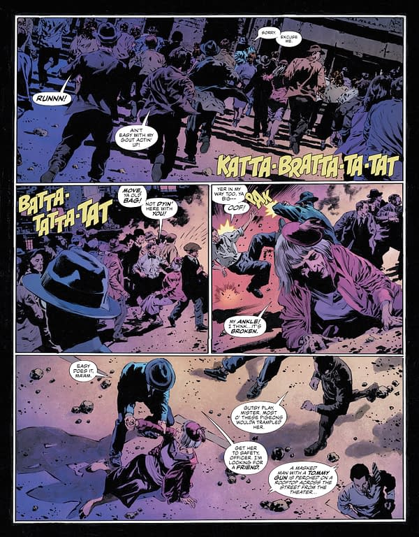 Interior preview page from The Bat-Man: Second Knight #2