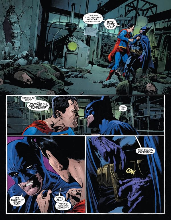 Interior preview page from The Bat-Man: Second Knight #3