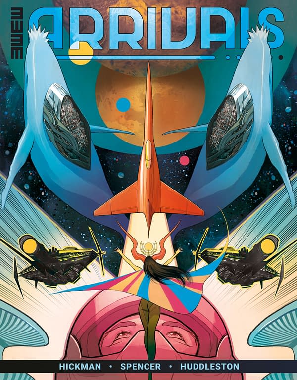 Cover image for ARRIVALS #1 MIKE HUDDLESTON COVER