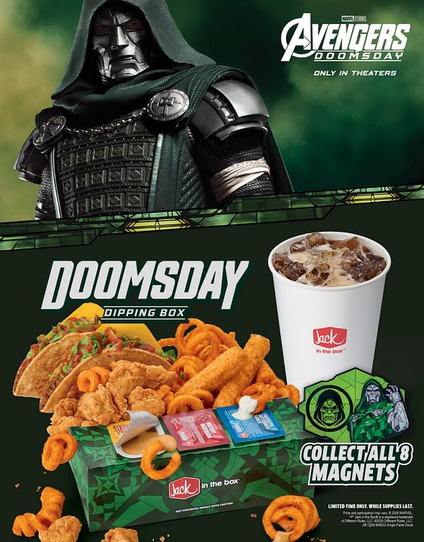 Jack in the Box Announces New Avengers: Doomsday Collaboration