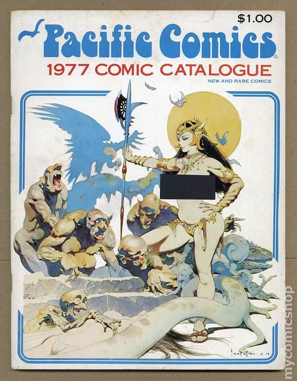 The Frank Frazetta Cover That Was The Wind Under Pacific Comics' Sales