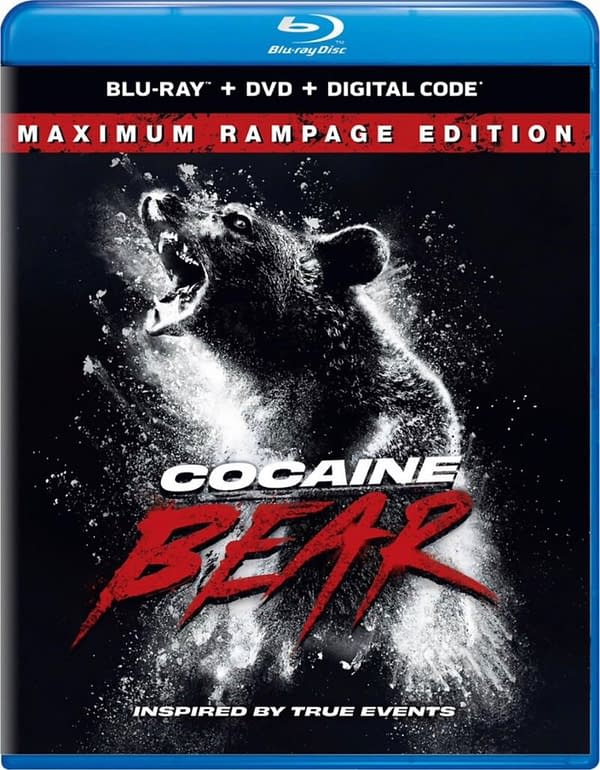 Cocaine Bear Arrives On Blu-ray July 1st, With Maximum Rampage Edition