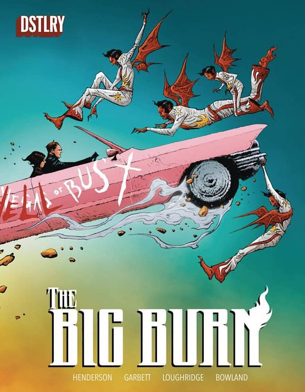 Cover image for BIG BURN HC DM EXC VAR