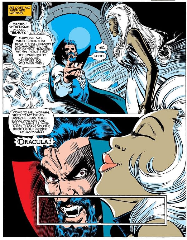 Storm And Furaha In X-Men: Hellfire Vigil #1... Who's The Daddy?