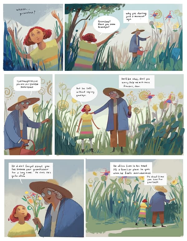 Fine Artist Dean Stuart's First Graphic Novel Is About Dementia.