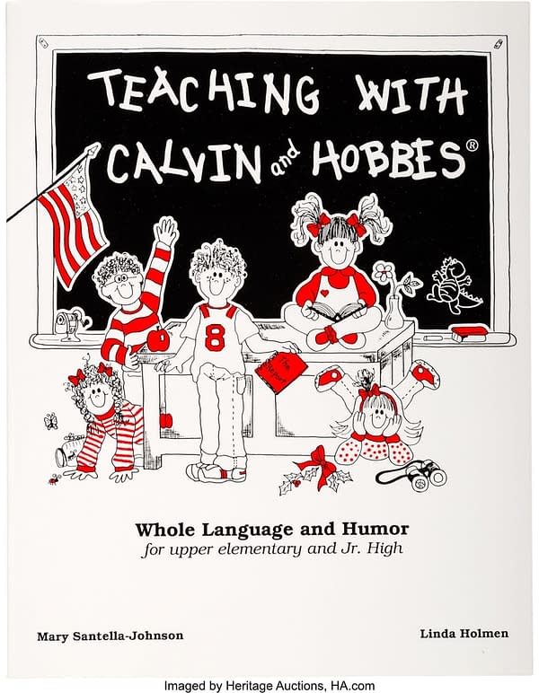 Calvin And Hobbes Rare Teaching Book On Auction Today