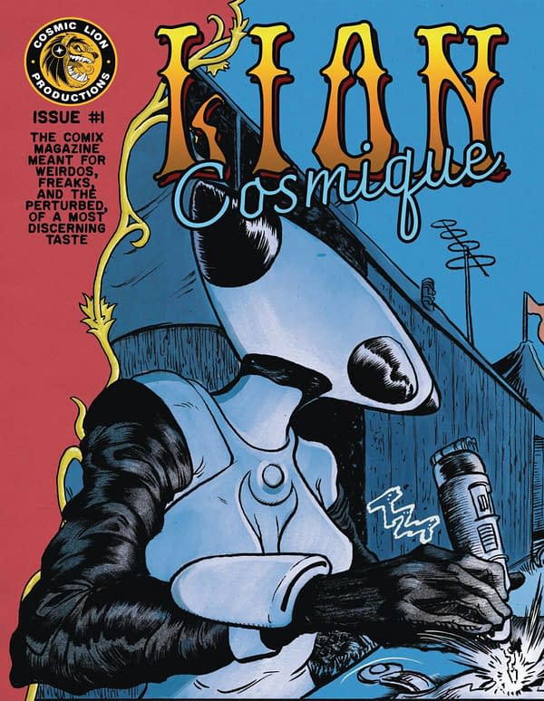 Cover image for LION COSMIQUE GN ISSUE 01