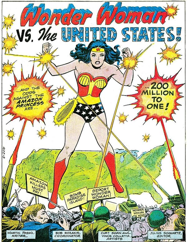 When Wonder Woman and Captain America Challenge US Government Policy