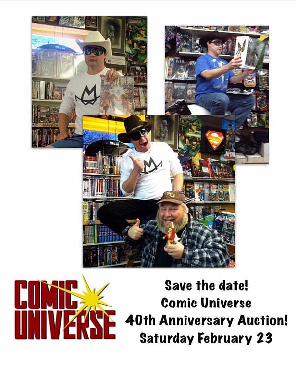 Comic Universe of Darby, Pennsylvania to Close After 40 Years