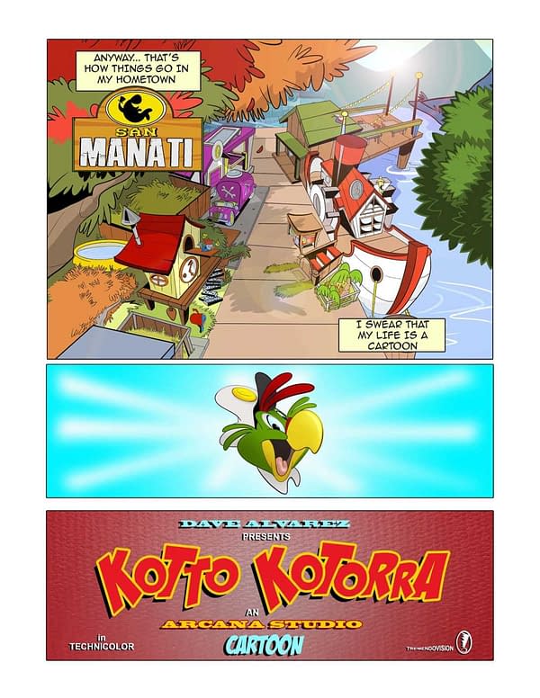 David Alvarez Launches New Puerto Rican Comic Kotto Kotorra For FCBD