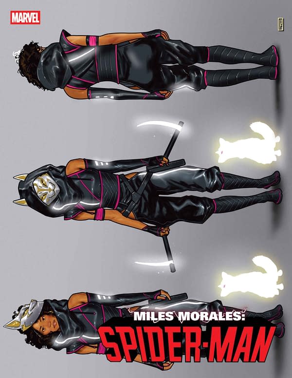 Cover image for MILES MORALES: SPIDER-MAN #37 TAURIN CLARKE DESIGN VARIANT