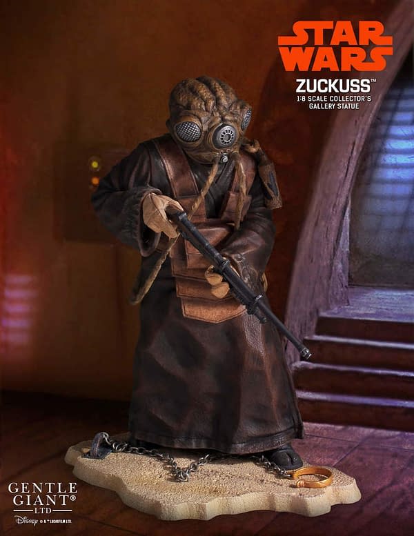 Zuckuss is the Newest Star Wars Bounty Hunter from Gentle Giant