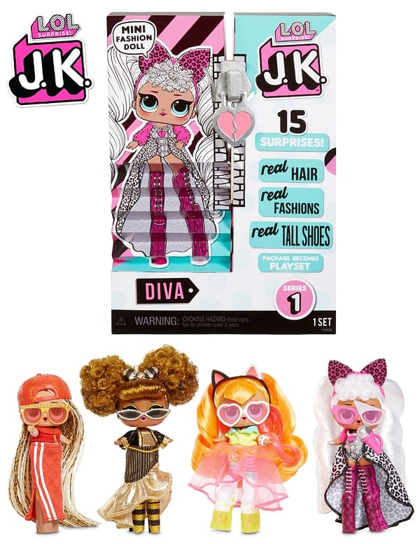 LOL Surprise Launch New Series J.K. Mini Fashion Dolls