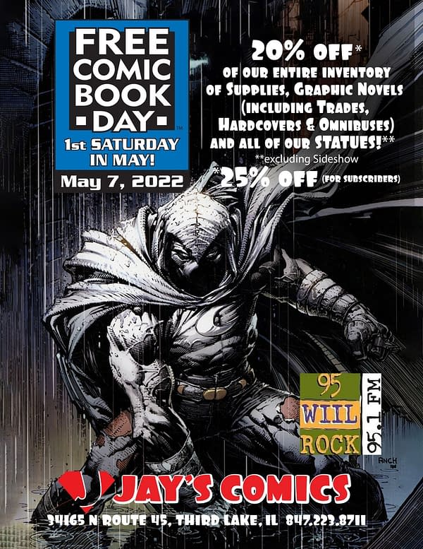 52 Comic Stores' Plans For Free Comic Book Day, Tomorrow