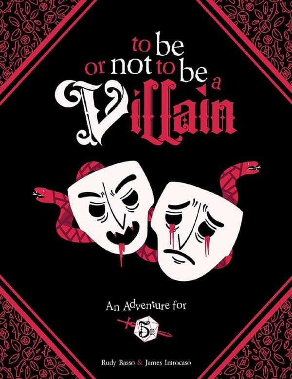 Cover for To Be Or Not To Be A Villain, courtesy of Andrews McMeel Publishing.