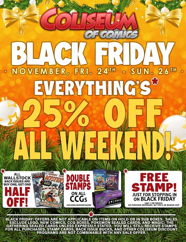 71 Comic Shops Doing Black Friday Sales For 2023