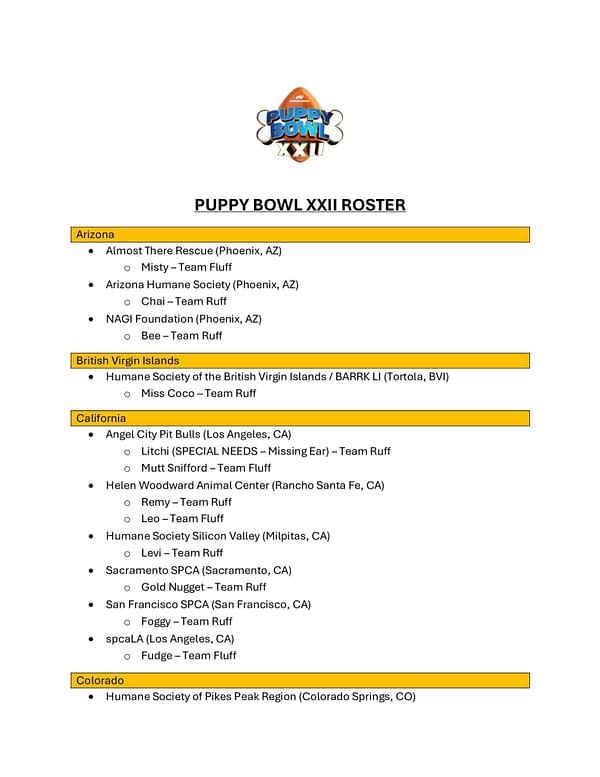 Puppy Bowl XXII Preview/Viewing Guide: The Canine Competition Returns!