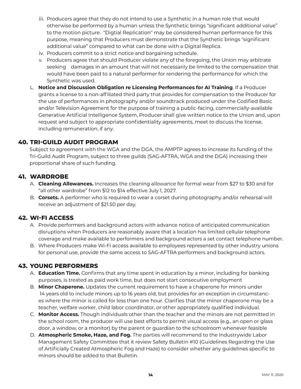 SAG-AFTRA National Board "Decisively" Approves Tentative Agreement