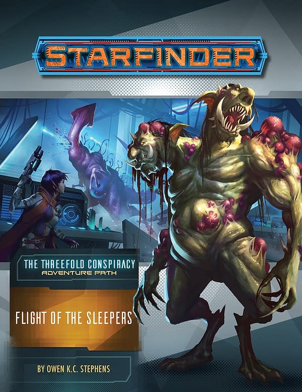"Flight of the Sleepers" Releases Monthly - "Starfinder"