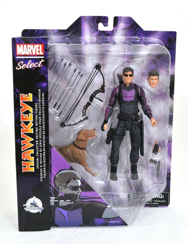 Special Edition Hawkeye Marvel Select Figures Arrives from DST