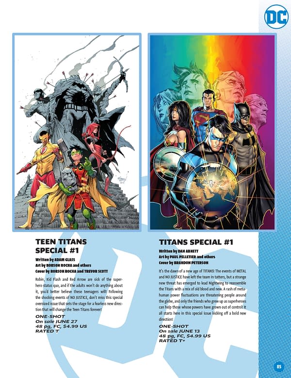 The Full DC Comics Catalog for June 2018 + Solicits &#8211; Preludes and Weddings