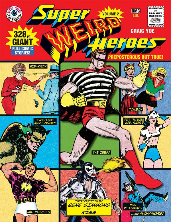 Super Weird Heroes Volume 2, Intro by Gene Simmons of KISS