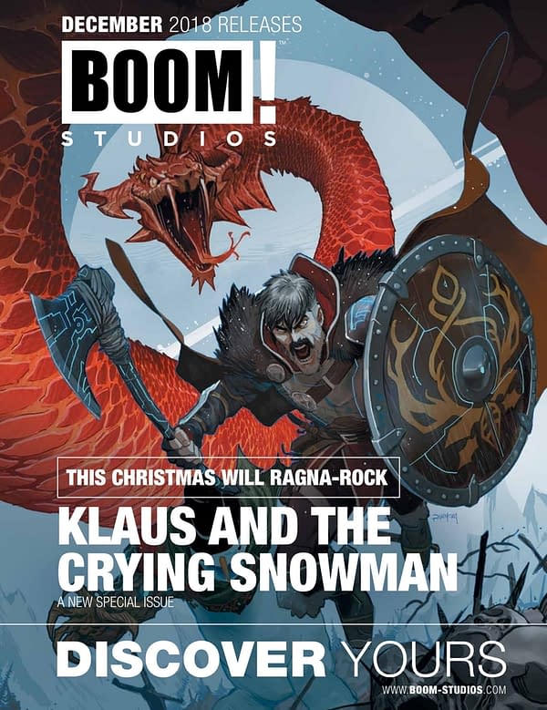 Full Boom Studios Catalog For December 2018 Solicitations Sees Grant Morrison and Dan Mora Return to Klaus