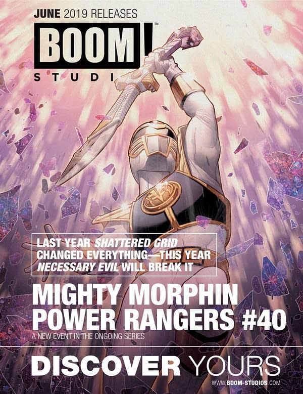 Buffy Secrets and Power Rangers Forever Launches in Boom's Full Solicits for June 2019