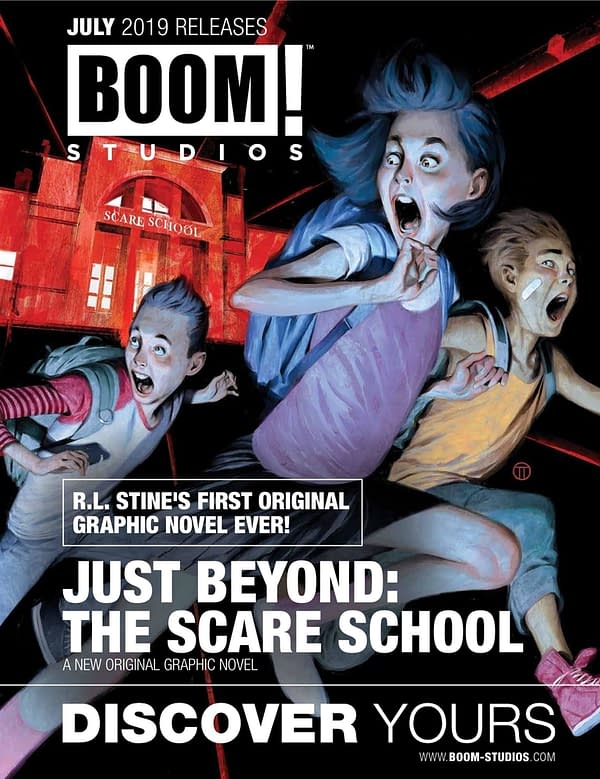R.L. Stine's First Original Graphic Novel in Boom! Studios' 2019 July Solicitations