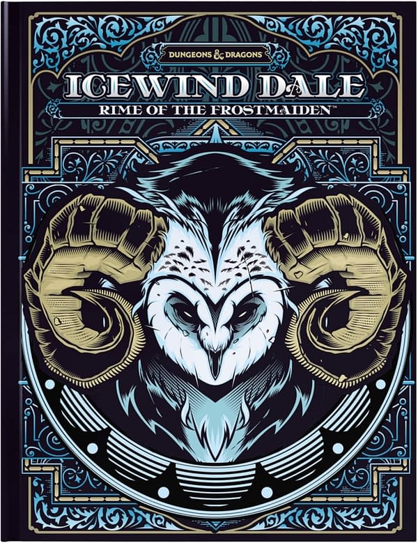 The alternative cover for Icewind Dale: Rime Of The Frostmaiden, courtesy of WotC.