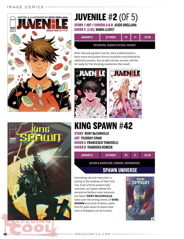 Image Comics' January 2025 Solicits And Solicitations In Full