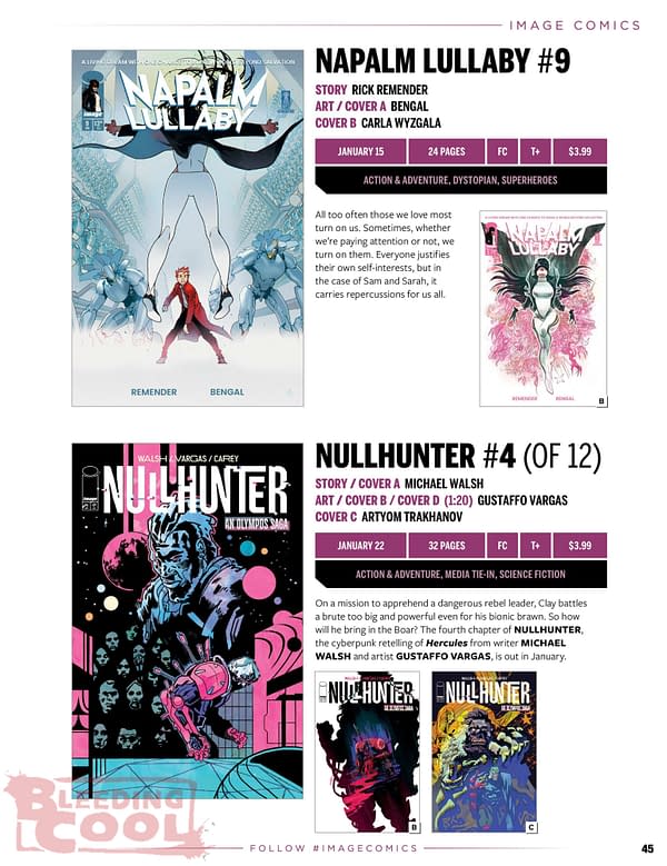 Image Comics' January 2025 Solicits And Solicitations In Full