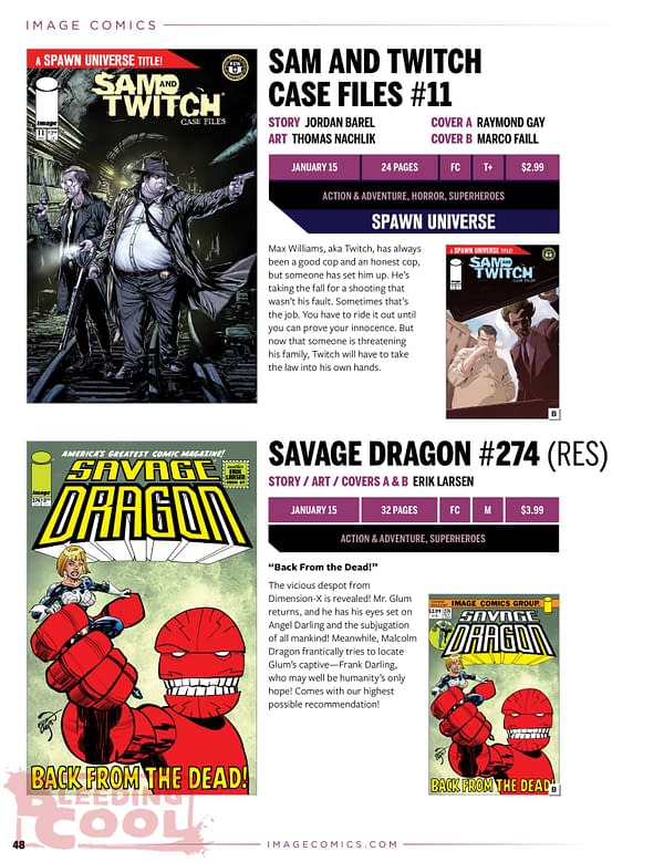 Image Comics' January 2025 Solicits And Solicitations In Full