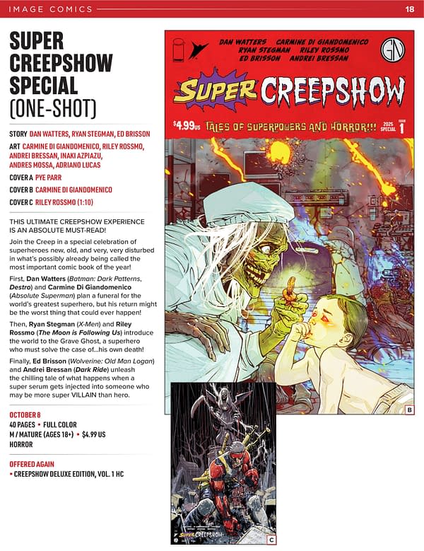 Image Comics October 2025 Solicits