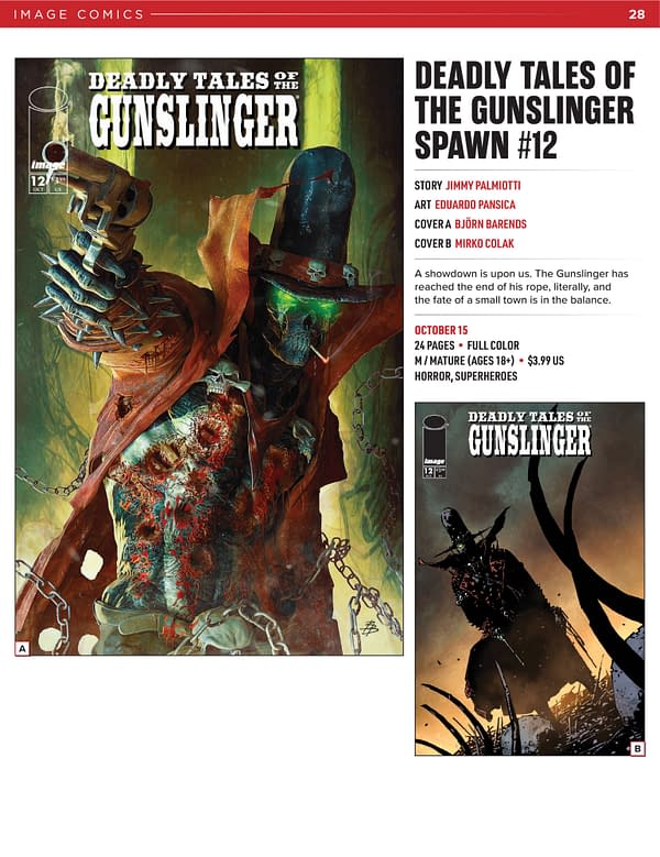 Image Comics October 2025 Solicits